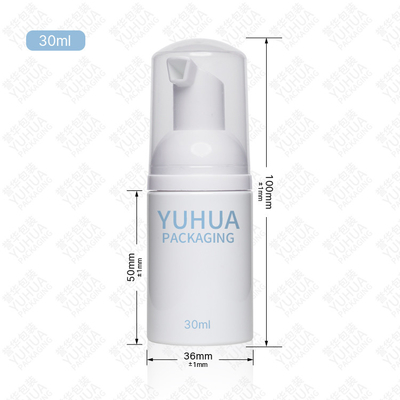 30 ml pompy Plastikowa butelka Produkt do pielęgnacji skóry Opakowanie z pianki do twarzy
