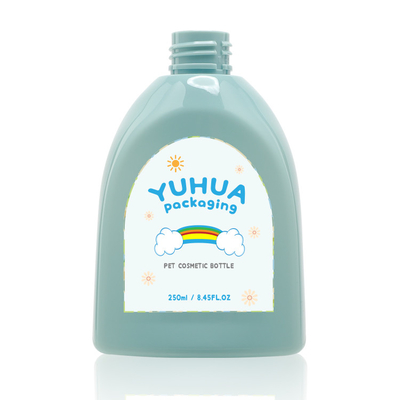 Krem do mycia ciała Plastikowa butelka balsamu 250 ml Cute Flower Pump Kid Label