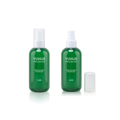 120 ml 150 ml zielona plastikowa butelka z zakraplaczem sitodruk balsam do kremu opakowanie