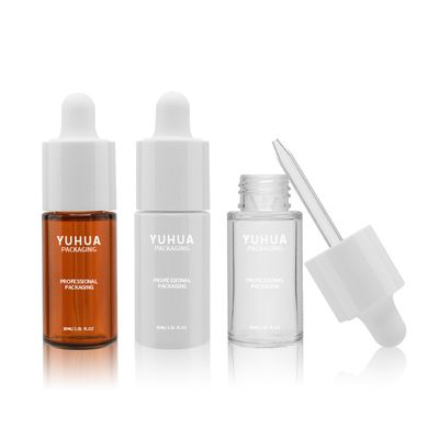 MSDS Pusta plastikowa butelka z zakraplaczem 30 ml Ekologiczne niestandardowe logo