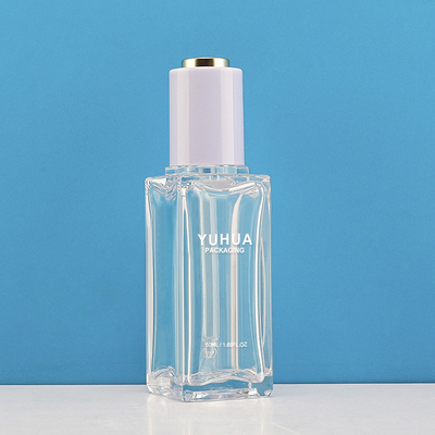 50 ml plastikowe butelki do pakowania Twist Push Button Naciśnij przezroczystą butelkę z kroplomierzem