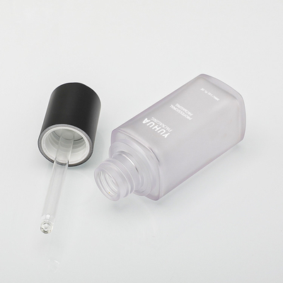 Pusta butelka z kroplomierzem do olejków eterycznych Opakowanie z serum Plastikowa butelka 30 ml