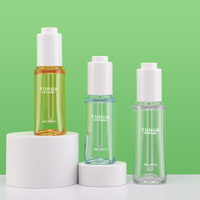 30 ml 50 ml Niestandardowa plastikowa butelka z serum PETG z zakraplaczem