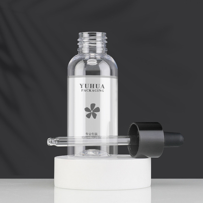 Lekka butelka z zakraplaczem dla zwierząt domowych 80 ml plastikowa butelka z serum olejowym