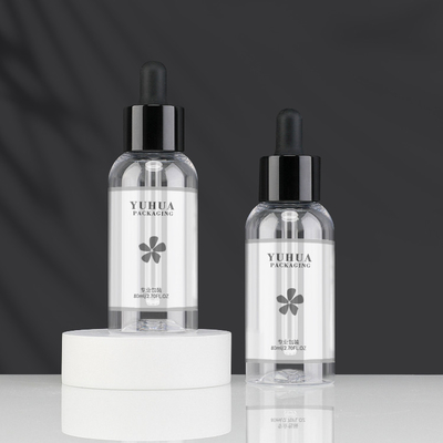 Lekka butelka z zakraplaczem dla zwierząt domowych 80 ml plastikowa butelka z serum olejowym
