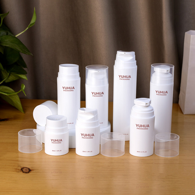 Bezpowietrzne 30 ml 200 ml plastikowe butelki do pakowania kremowego balsamu olejowego