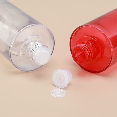 Niestandardowe logo 200 ml plastikowe butelki kosmetyczne z sitodrukiem z zakrętką