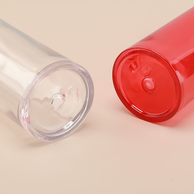 Niestandardowe logo 200 ml plastikowe butelki kosmetyczne z sitodrukiem z zakrętką