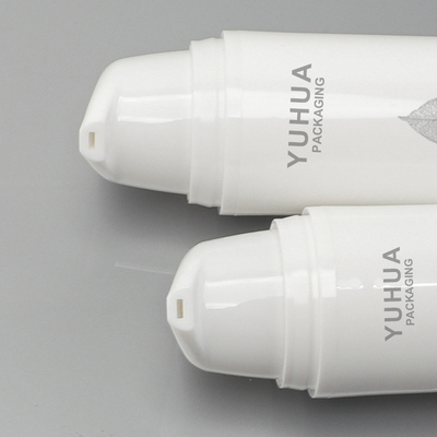 Niestandardowe plastikowe butelki do pakowania 15 ml 30 ml 50 ml Białe butelki bezpowietrzne