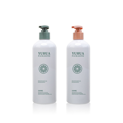Cylinder Frosted Cream Balsam Butelka Szampon Opakowanie Z Pompką 550ml