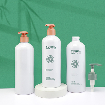 Cylinder Frosted Cream Balsam Butelka Szampon Opakowanie Z Pompką 550ml