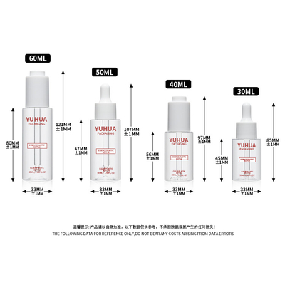 30 ml 40 ml 50 ml 60 ml Plastikowa butelka z balsamem do makijażu do opakowań kosmetycznych