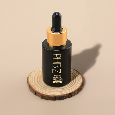 Niestandardowe butelki do drukowania serum 30 ml Szklana butelka z olejem eterycznym