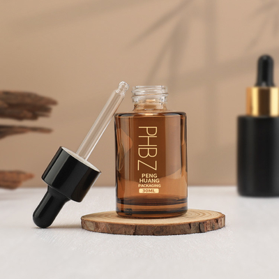 Niestandardowe butelki do drukowania serum 30 ml Szklana butelka z olejem eterycznym