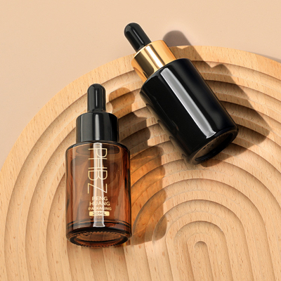 Niestandardowe butelki do drukowania serum 30 ml Szklana butelka z olejem eterycznym
