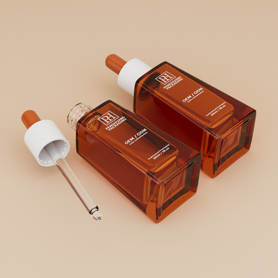 Klasyczne trapezoidowe butelki z 30 ml kroplówki do serum olejowego do opakowań do pielęgnacji skóry