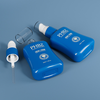 Opakowania do pielęgnacji skóry Drukowanie Oblate Pump Lotion Butelka 50 ml Trapezoidalny kształt