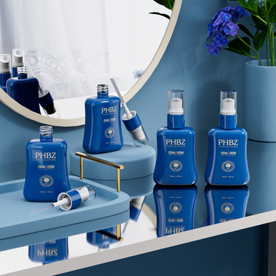 Opakowania do pielęgnacji skóry Drukowanie Oblate Pump Lotion Butelka 50 ml Trapezoidalny kształt