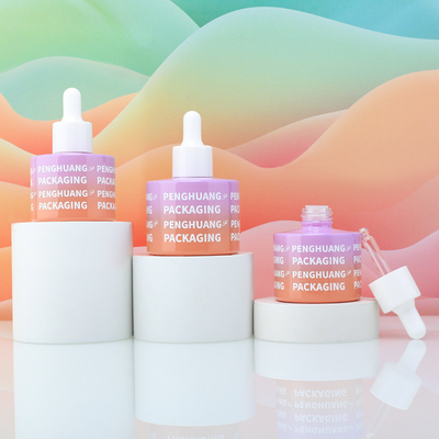 Szklana butelka do kropli na zamówienie 30 ml 50 ml Filtr jedwabny
