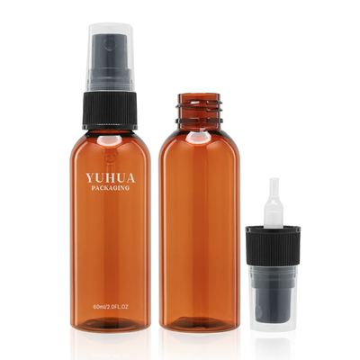 Regulowalna dysza plastikowe butelki spryskowe dostosowywalna drukarka jedwabna różne pojemności 60ml-200ml