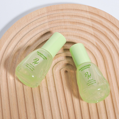 Avocado Green Clear 30 ml Szklane butelki z płynnym fundamentem do opakowań do pielęgnacji skóry