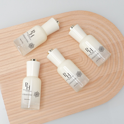 OEM ODM butelka serum oleju do włosów ze szklaną kroplówką 30 ml 1 oz pojemnik do opakowań kosmetycznych