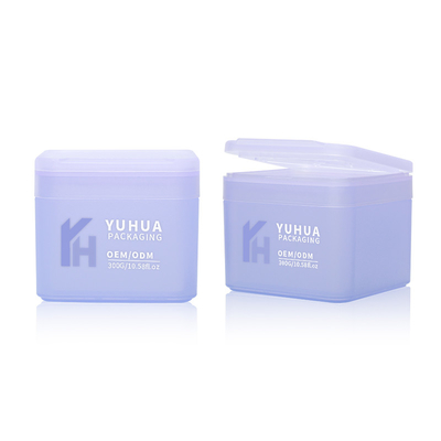 300 gram Flip Top Plastic Cream Jar pp pusty plastikowy słoik kosmetyczny z pokrywką