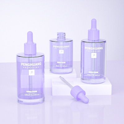 Luxury Cosmetic Packaging Container 80ml 100ml 120ml Wielkiej pojemności butelka do kropli serum