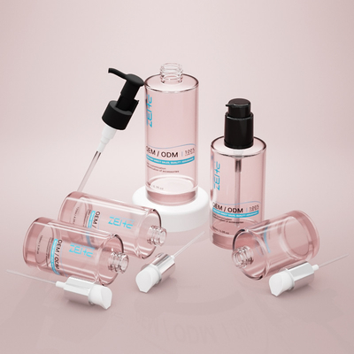 Szklana butelka kosmetyczna na zamówienie 100 ml 120 ml 150 ml butelka z pompą serum