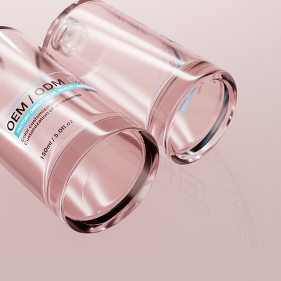 OEM ODM Szklane butelki z balsamami do balsamów do ciała Wodniżające balsamy Serum oleju do twarzy Toner kosmetyczny Szklana butelka