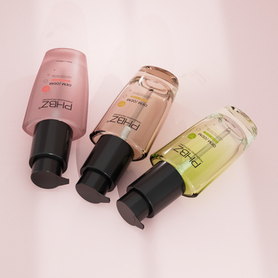Butelka z pompą do płynu serumowego 50 ml Szklane butelki z pompą