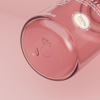 Buteleczka serum oleju hurtowego z kropelką 50 ml plastikowa butelka z olejem eterycznym