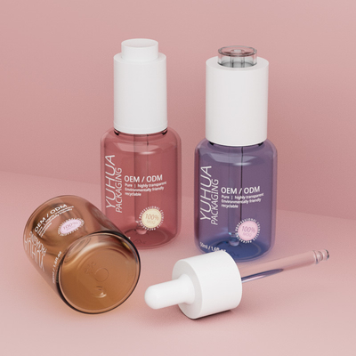 Buteleczka serum oleju hurtowego z kropelką 50 ml plastikowa butelka z olejem eterycznym