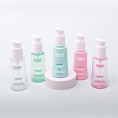 Plastikowa butelka z pompką do balsamu do twarzy i ciała 50ml, stożkowa butelka na serum olejowe dla skutecznych rozwiązań pielęgnacyjnych