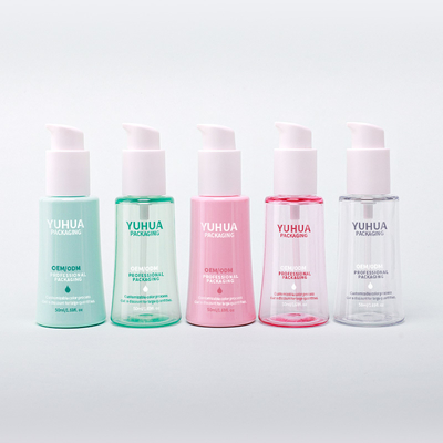 Plastikowa butelka z pompką do balsamu do twarzy i ciała 50ml, stożkowa butelka na serum olejowe dla skutecznych rozwiązań pielęgnacyjnych
