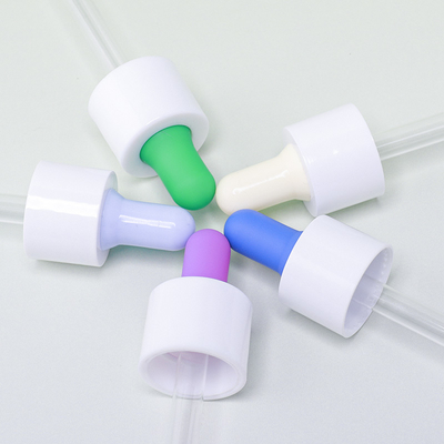 Drukowanie logo 50ml butelki z zakraplaczem PET do serum dla olejków eterycznych i pielęgnacji skóry