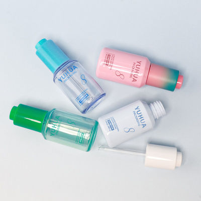 Okrągła butelka serum oleju z logo zgodnie z wymaganiami klienta