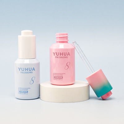 Okrągła butelka serum oleju z logo zgodnie z wymaganiami klienta