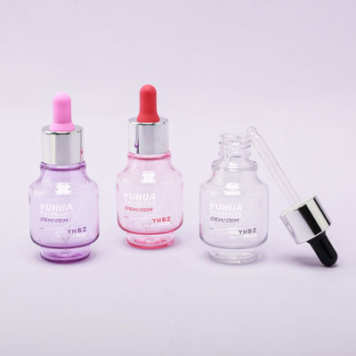 Butelki z zakraplaczem do serum o pojemności 50 ml z niestandardowym sitodrukiem/tłoczeniem na gorąco/drukowaniem etykiet - czas realizacji 15-20 dni