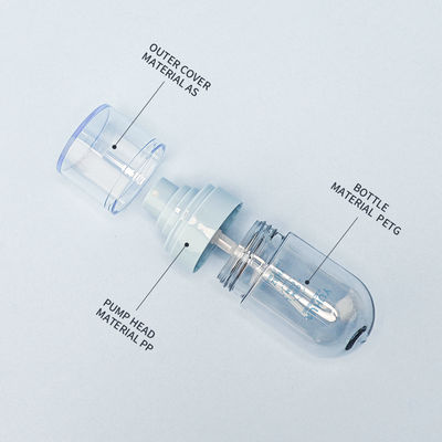 Round Plastic Spray Bottle Capacity 30ml Logo As Your Requirement 50ml 60ml 80ml