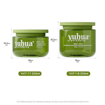 ODM OEM Akceptowane plastikowe słoiki opakowaniowe Logo niestandardowe według wymagań klienta w wielu rozmiarach i kształtach