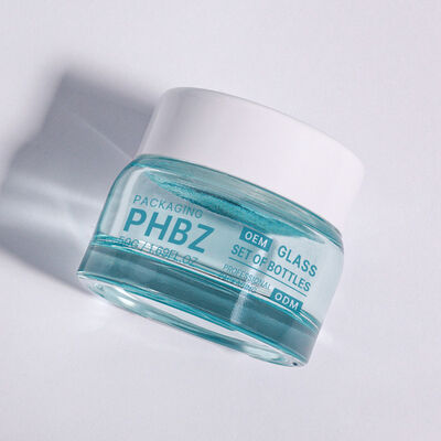 ODM OEM Akceptowany okrągły butelka opakowania kosmetyków luksusowych odpowiednia do kremów wysokiej klasy serum i innych artykułów kosmetycznych