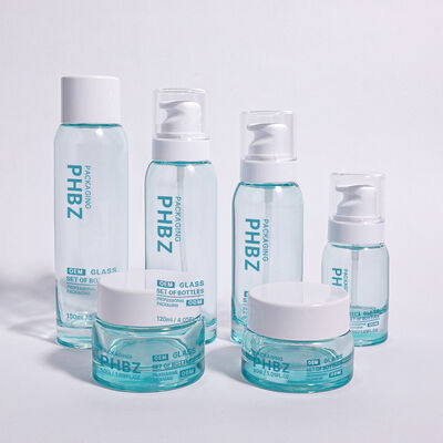 ODM OEM Akceptowany okrągły butelka opakowania kosmetyków luksusowych odpowiednia do kremów wysokiej klasy serum i innych artykułów kosmetycznych