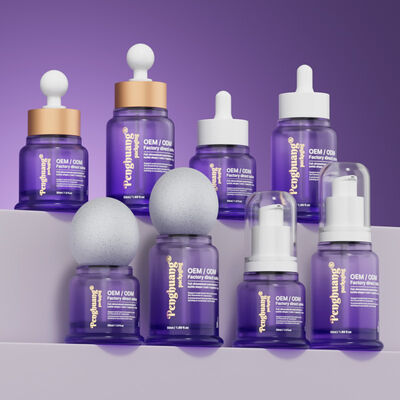 Szklana butelka z zakraplaczem do serum i olejków. Dostępna darmowa próbka. Rozwiązanie opakowaniowe dla olejków eterycznych, serum i płynów kosmetycznych.