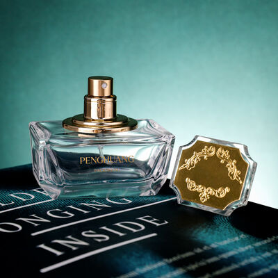 Oem akceptuje butelkę serum olejowego z bambusowym kroplomierzem, złotym, srebrnym, personalizowanym opakowaniem do olejków eterycznych, kosmetyków i pielęgnacji skóry