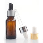 20ml Amber Oil Dropper Glass Bottle With Orifice And Cap