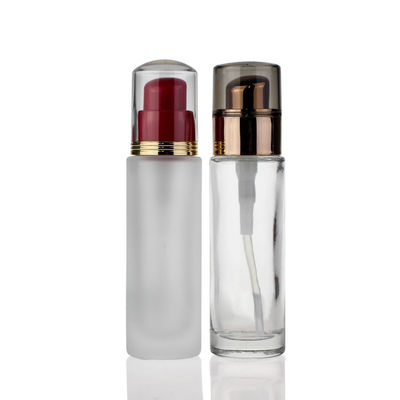 30 ml smukła szklana butelka do opakowania płynnego balsamu do ciała F073