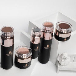 Czarny 40ml-120ml zestaw do pakowania kosmetyków do balsamu do pielęgnacji skóry