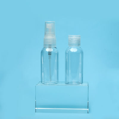 Przezroczyste 50 ml plastikowe butelki do pakowania Dip Pump z cienką dyszą