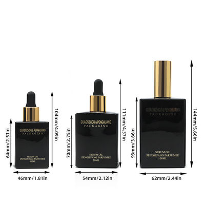 30 ml 50 ml 100 ml Serum Szklany kroplomierz Olejek do butelek Pompka do butelek Opakowania kosmetyczne